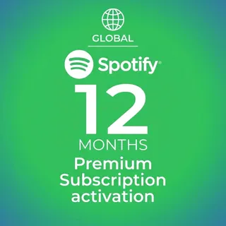 Spotify Premium Subscription 12-Month | Activation Service | (NOT a digital code) | Global