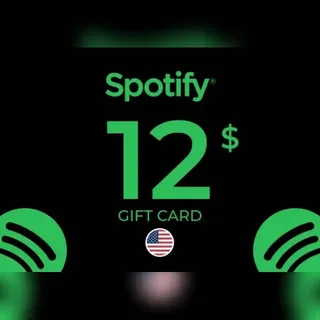  Spotify Gift Card 12 USD - UNITED STATES ⚡️ [𝐅𝐀𝐒𝐓 𝐃𝐄𝐋𝐈𝐕𝐄𝐑𝐘] ⚡️