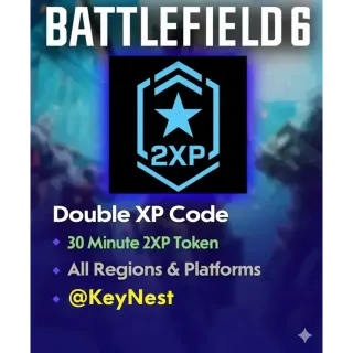 Battlefield 6 - 30 Min Double XP PC/PS5/Xbox Series X|S 