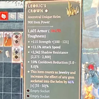 leoric’s crown