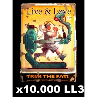 X10.000 LIVE AND LOVE 3 LL3 (PC)