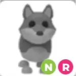 neon ride wolf /luminous