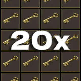 20x MANN CO. SUPPLY CRATE KEY (TF2 KEY) -INSTANT DELIVERY-