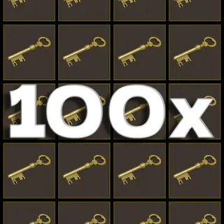 100x MANN CO. SUPPLY CRATE KEY (TF2 KEY) -INSTANT DELIVERY-