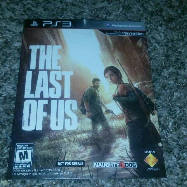 PlayStation 3 The Last of Us GTA V Game Lot Sony PS3 Not for Resale Version  CIB