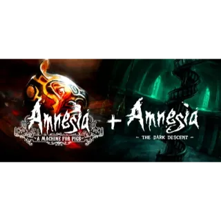 Amnesia: The Dark Descent + Amnesia: A Machine for Pigs (INSTANT DELIVERY)