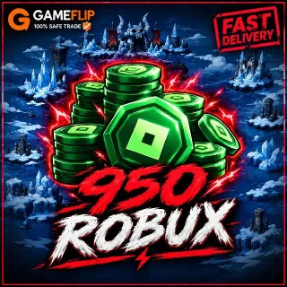 950 Robux | 5.99💲