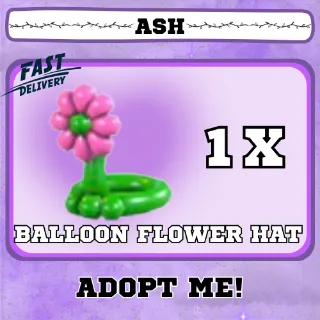 BALLOON FLOWER HAT