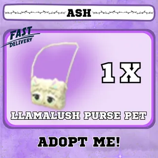 LLAMALUSH PURSE PET