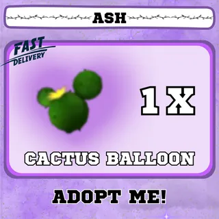 CACTUS BALLOON 