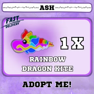 RAINBOW DRAGON KITE