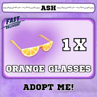 ORANGE GLASSES 