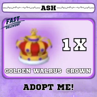 GOLDEN WALRUS CROWN 