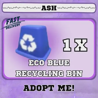 ECO BLUE RECYCLING BIN