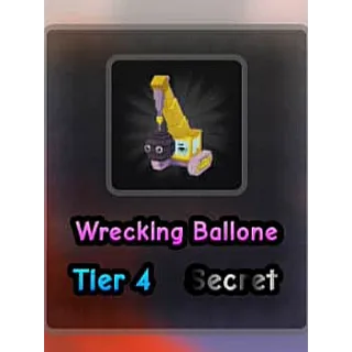 WRECKING BALLONE