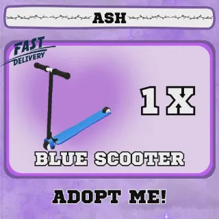 BLUE SCOOTER