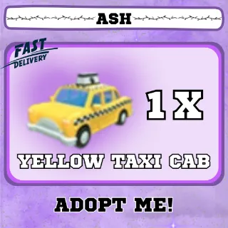 YELLOW TAXI CAB 