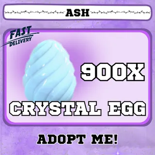 CRYSTAL EGG - 900X 