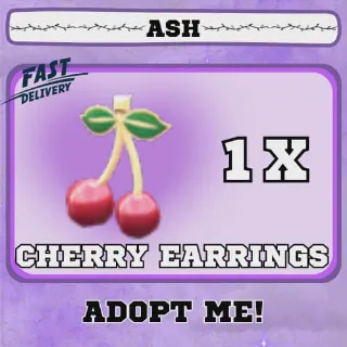 CHERRY EARRINGS