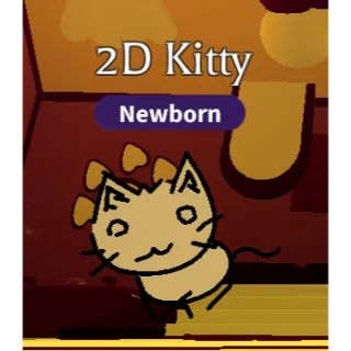 ADOPT ME 2D KITTY :3