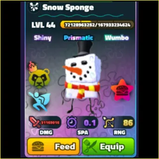 SW SNOW SPONGE