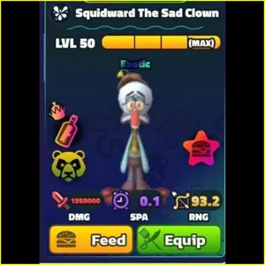 SQUIDWARD THE SAD CLOWN