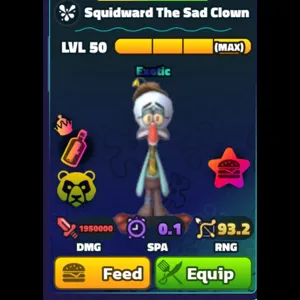 SQUIDWARD THE SAD CLOWN