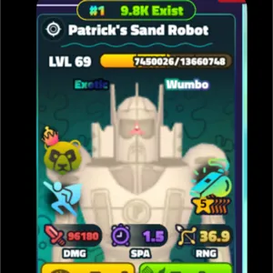 Patrick’s Sand Robot 5S