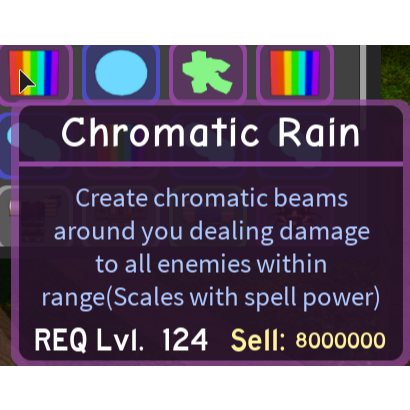 Gear Chromatic Rain Dq In Game Items Gameflip - cafe for dq roblox