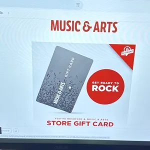 Music & Arts Store Gift Card $500