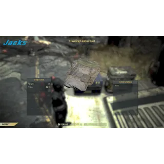 Travelling Leather Coat | Rare