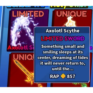 axolotl blade