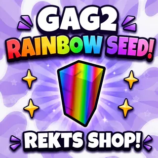 100 Rainbow Seeds GAG2!