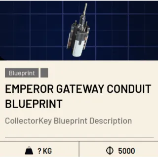 Emperor Gateway Conduit Blueprint - Arc Raiders / Fast & Secure