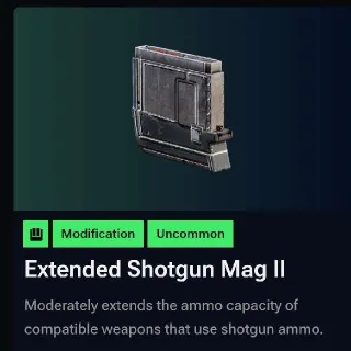Extended Shotgun Mag II ( 2 ) Blueprint - Arc Raiders / Fast & Secure