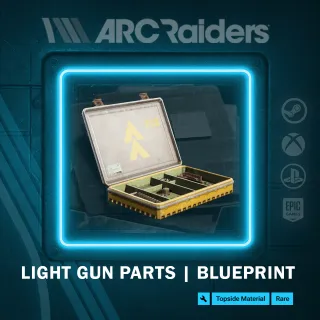 Light Gun Parts Blueprint - Arc Raiders / Fast & Secure