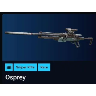 Osprey Blueprint - Arc Raiders / Fast & Secure