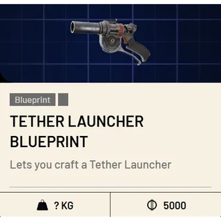 Tether Launcher Blueprint - Arc Raiders / Fast & Secure