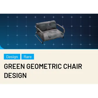 Green Geometric Chair Design - Arc Raiders / Fast & Secure