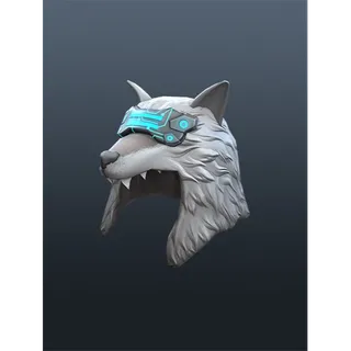  🐺Key 🔑  Cyberpunk Wolf Hat🐺