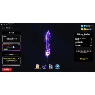  Activation code ☑️ Knife Skin ☑️ Bitrate Slasher