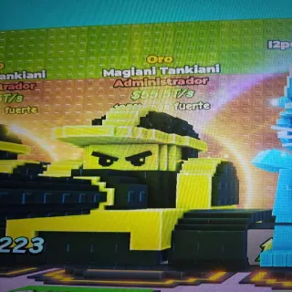 Gold Magiani Tankiani (FAST DELIVERY)