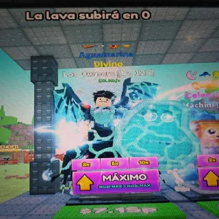 🌟 AQUA GODLY LOS OWNERS||  SURVIVE LAVA FOR BRAINROTS SLFB 🌟