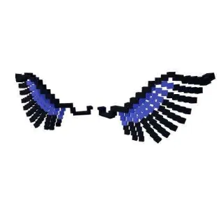 Purple 8-Bit Wings Roblox (CODE)