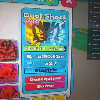 ⚡️Electric dual shock 1/3 180M⚡️Tap Simulator