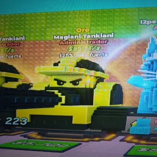 Gold Magiani Tankiani (FAST DELIVERY)