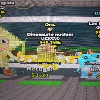 Gold Nuclearo Dinosauro