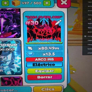 Electric Rainbow Overlord 2026 MAX LEVEL