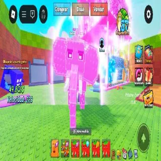 BE A LUCKY BLOCK CANDY STRAWBERRY ELEPHANT