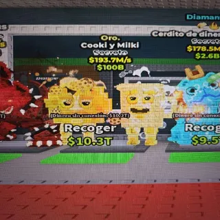 Gold Cookie And Milky